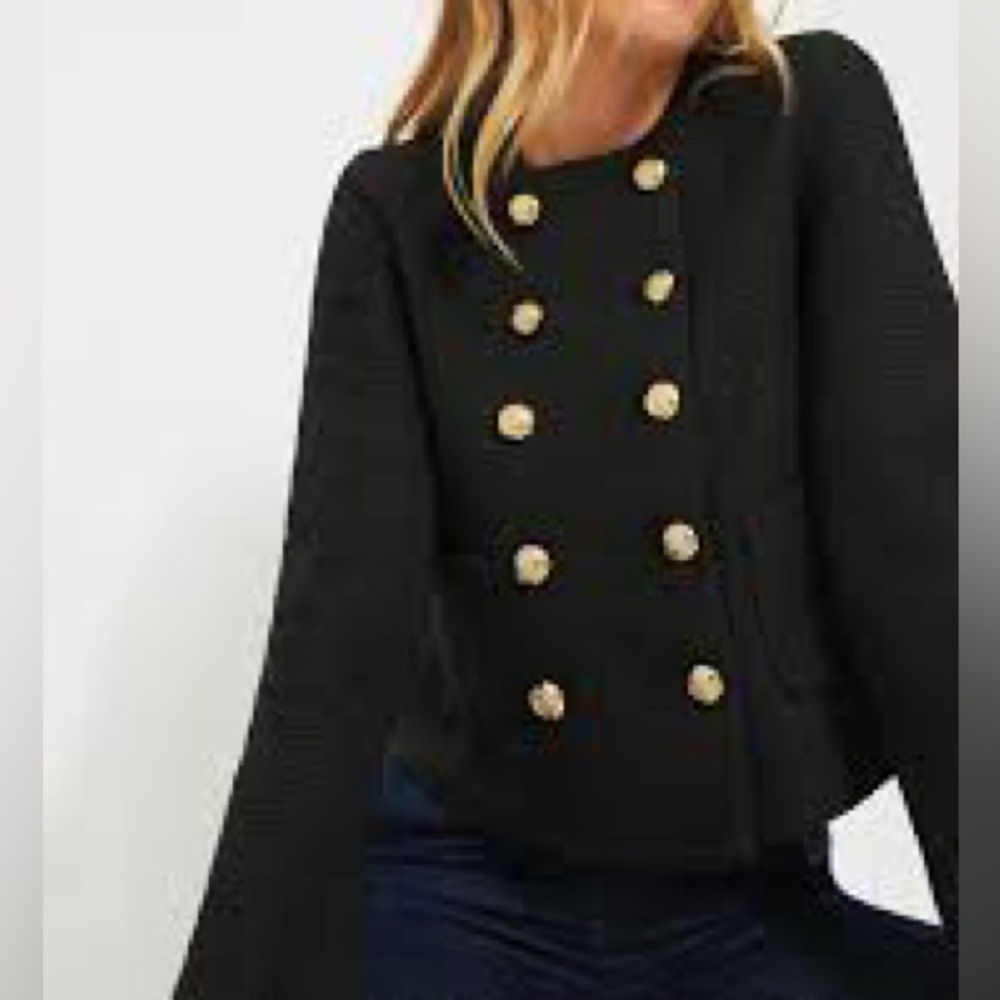 Tuckernuck Black Tweed Marais Jacket - NWT - size M